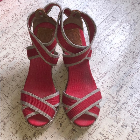 Tory Burch - Adonis Espadrille Wedges - Picture 3 of 4